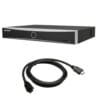 HIKVISION 16 Channel 8MP 4K NVR [DS-7616NXI-K1] for IP Network CCTV Cameras Black