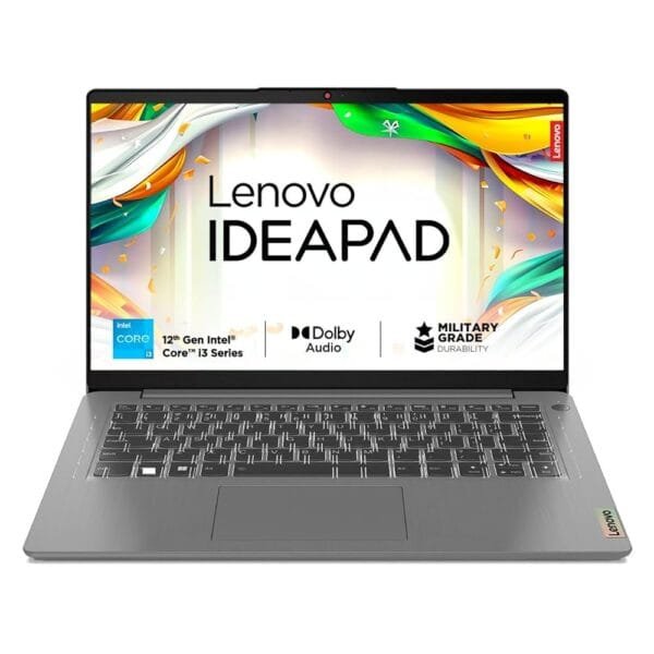 Lenovo IdeaPad 3 12th Gen Intel Core i3-1215U 14 Inch (35.5cm) FHD Thin & Light Laptop (8GB/512GB SSD/Win 11/Office 2021/1 Year Warranty/3months Game Pass/Arctic Grey/1.43Kg),...