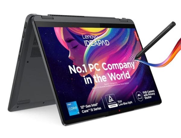 Lenovo IdeaPad Flex 5 12th Gen Intel Core i5-1235U 14"(35.56cm) WUXGA IPS 2-in-1 Laptop (16GB/512GB SSD/Win 11/Office 21/Backlit KB/Fingerprint/FHD Camera/Alexa/3 mon Game...