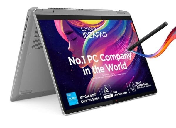 Lenovo IdeaPad Flex 5 Intel Core i3 1315U 14"(35.5cm) WUXGA+ IPS 2-in-1 Laptop (8GB/512GB SSD/Win 11/Office 2021/Backlit KB/FPR/FHD Camera/Alexa/3 Month Game Pass/Arctic...